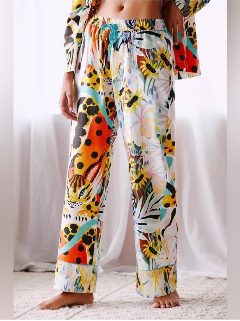 Marcus Navarro for Anthropologie Flannel Pajama Pant (M)